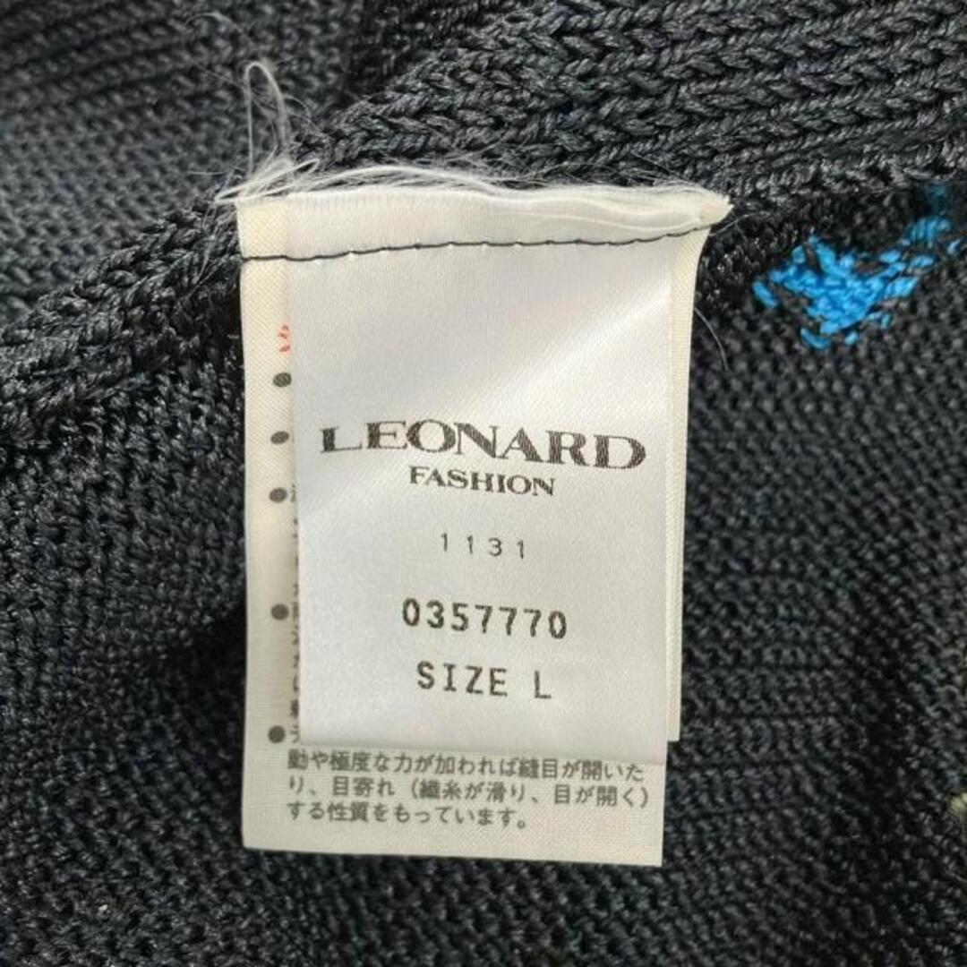 LEONARD - LEONARD(レオナール) カーディガン サイズL レディース美品