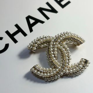 CHANEL - シャネル ブローチ ヴィンテージ ゴールドの通販 by みちs