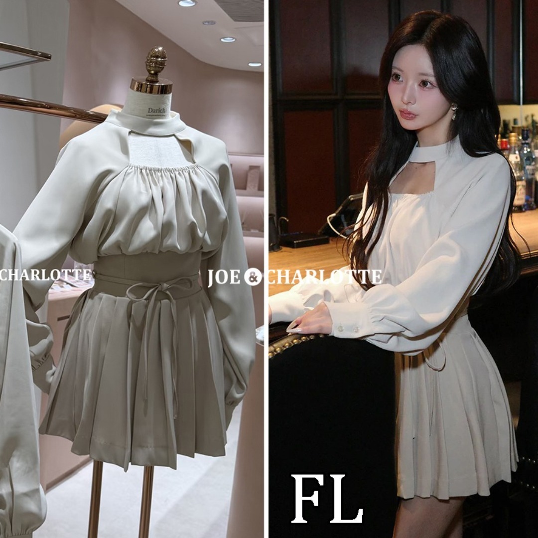 Darich - ダーリッチ darich ドッキングコルセットプリーツミニ