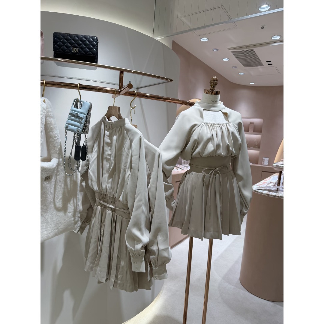 Darich - ダーリッチ darich ドッキングコルセットプリーツミニ