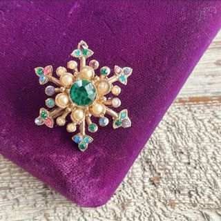 ②【TOHCA】陶華 紀元作 カメオ ブローチ(ペンダント トップ)陶器の