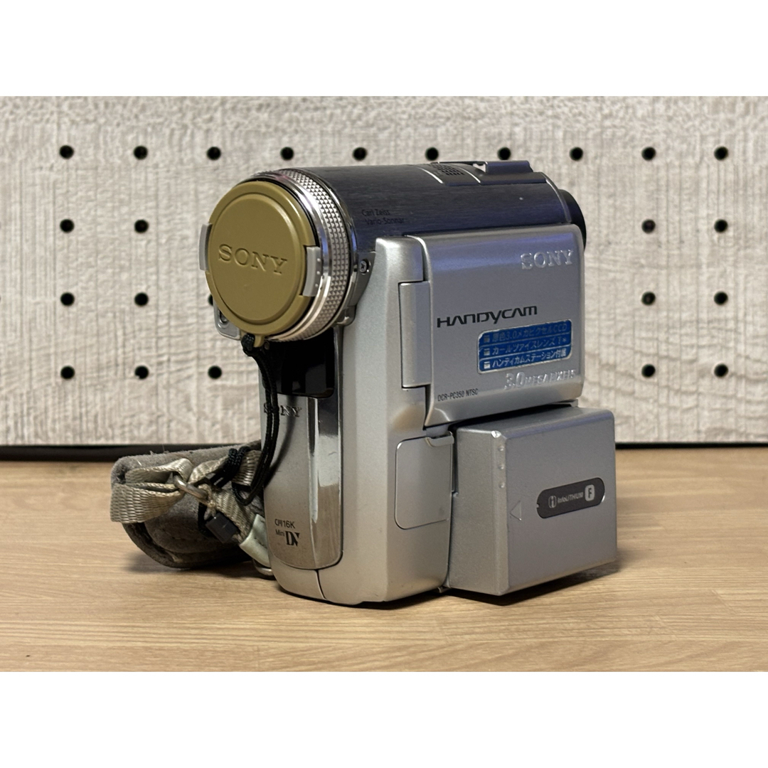 SONY - 【動作確認済み・希少なステーション付き】SONY DCR-PC350の