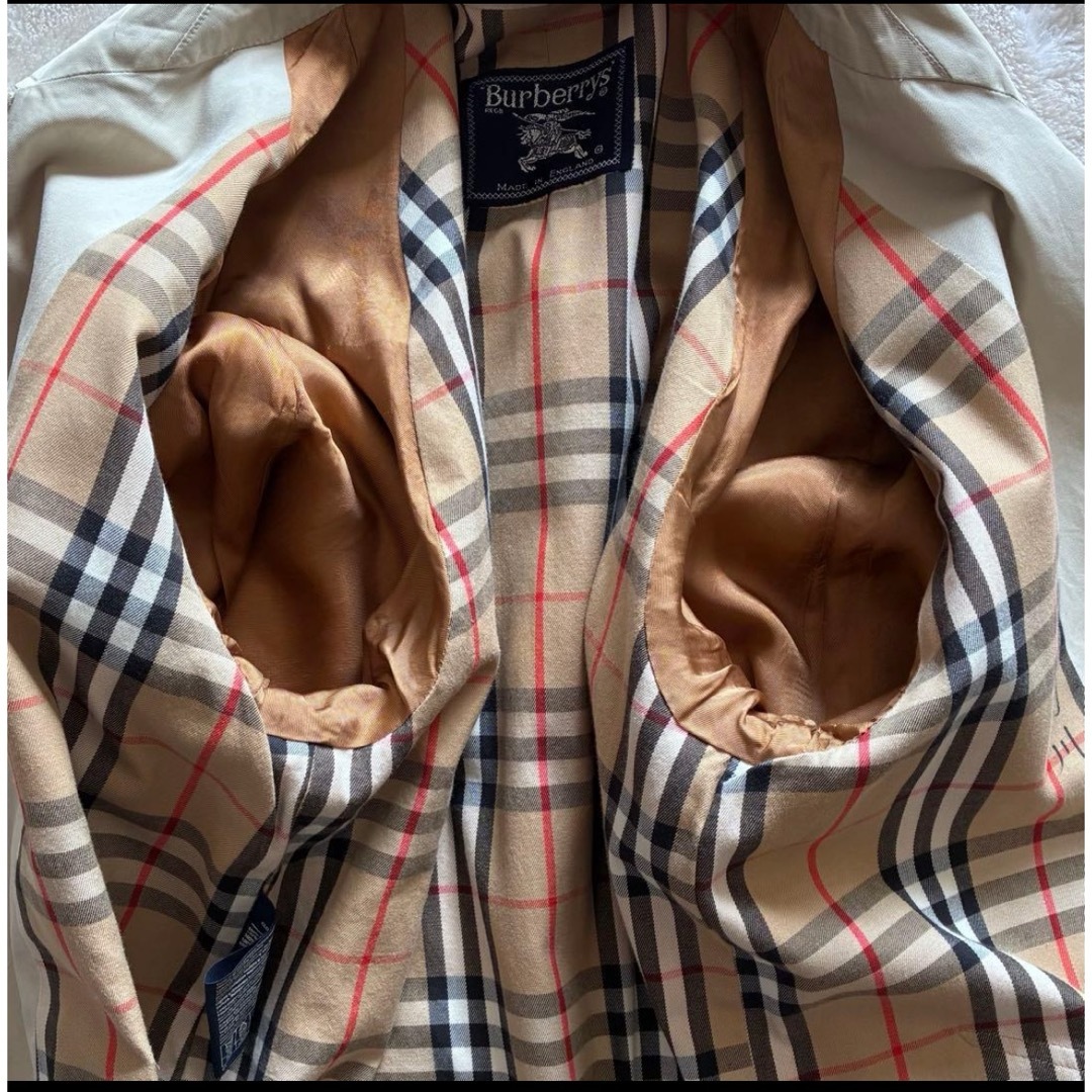 BURBERRY - バーバリーズ ヴィンテージ80's バルカラーコート 一枚袖