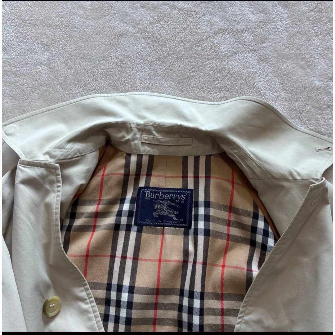 BURBERRY - バーバリーズ ヴィンテージ80's バルカラーコート 一枚袖