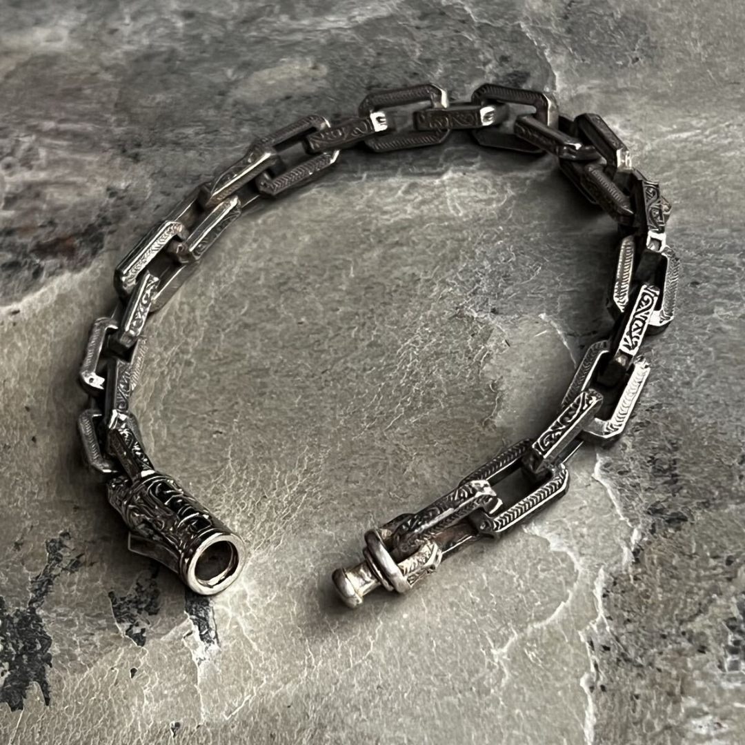 VINTAGE - ヴィンテージ VINTAGE バイン チェーン ブレスレット