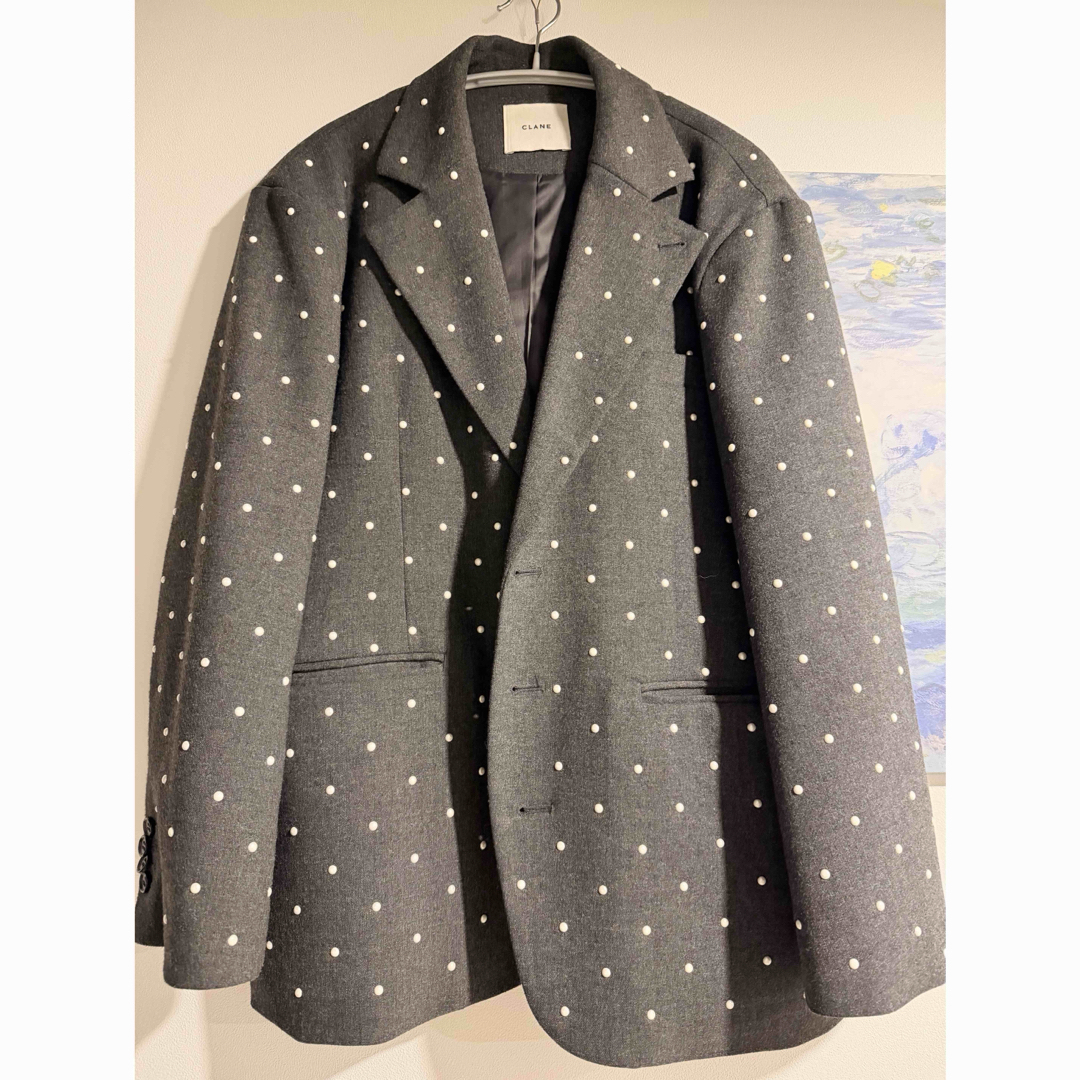 CLANE - 【CLANE】PEARL DOT JACKETの通販 by mogu｜クラネならラクマ