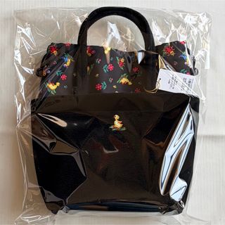 FEILER - フェイラー タオル地 トートバッグ ハンドバッグ ファスナー