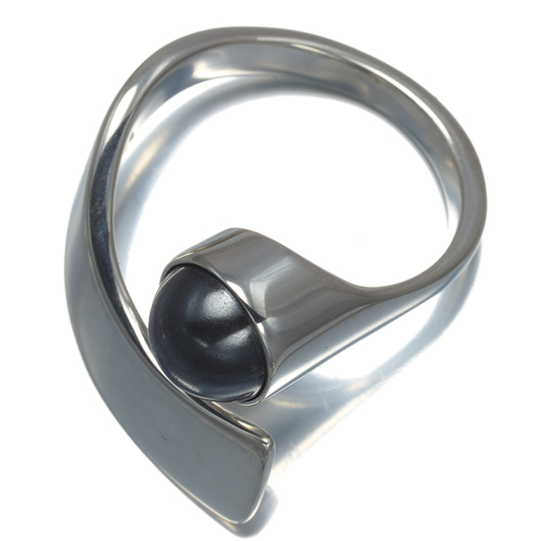 Georg Jensen - ジョージジェンセン リング ヘマタイト HaH 10号
