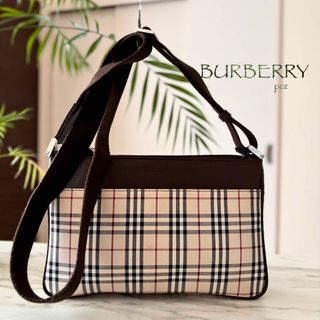 BURBERRY - 中古品 old Burberry ショルダーバッグ ノヴァチェックの