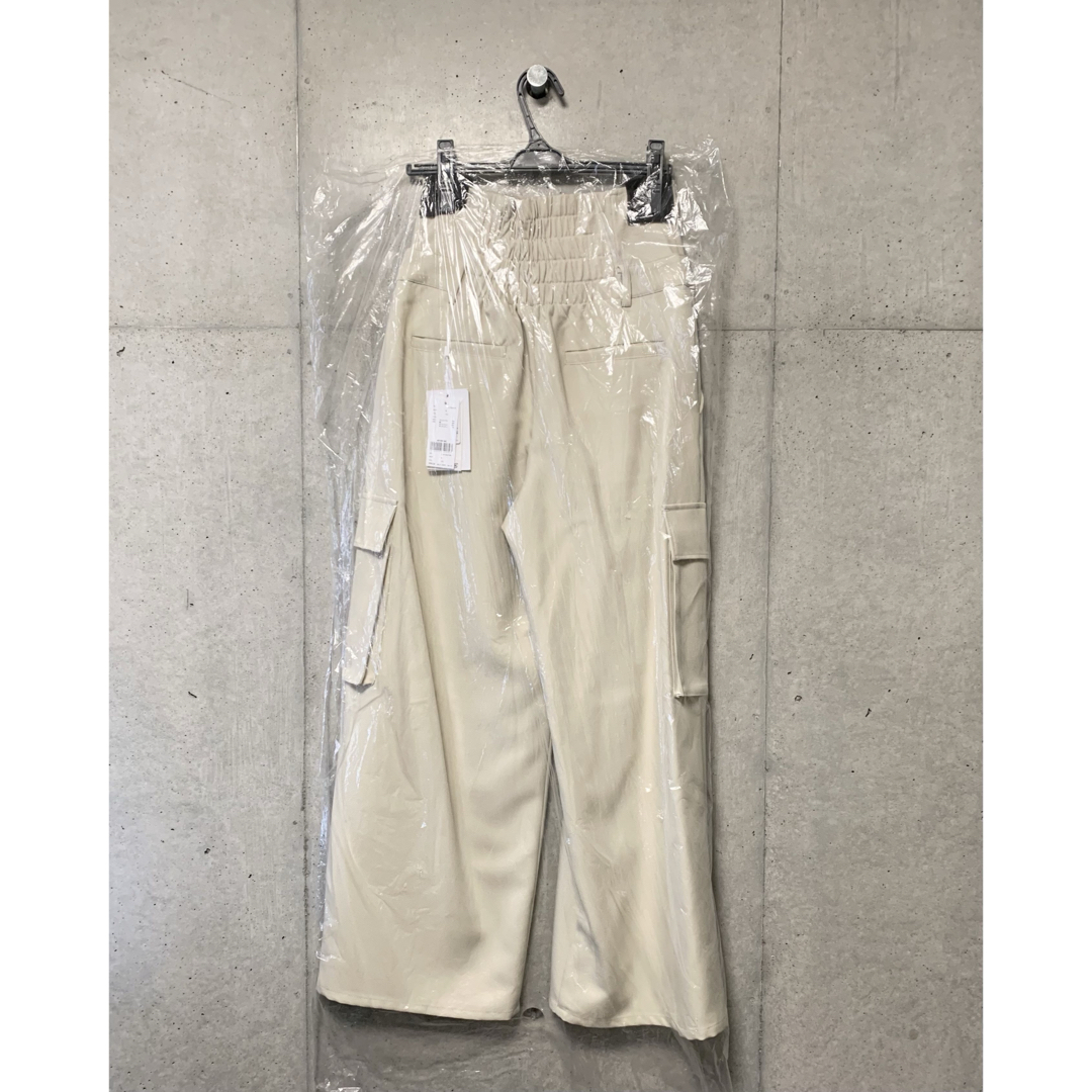 Ameri VINTAGE - 新品：DENIM LIKE CORSET WORK PANTS Ameri 白の通販