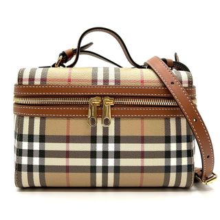 BURBERRY - 【美品】Burberry's ハンドバッグ ロゴプレート モノグラム