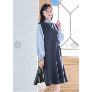 FOXEY - 専用YOKOCHAN ヨーコチャン ツイードバルーンワンピースの通販