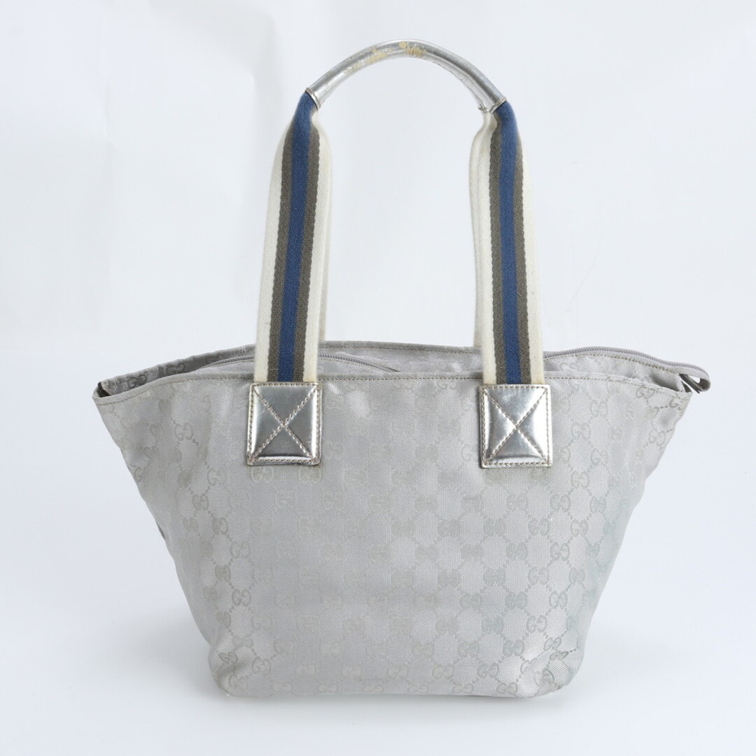 GUCCI - 美品 グッチ GGキャンバス 131230 レザー トート バッグ