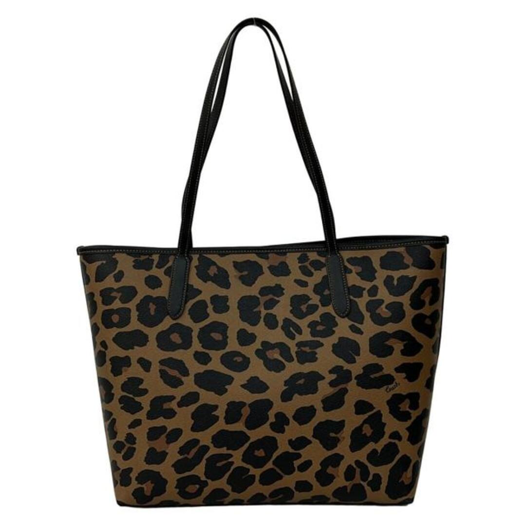 COACH - COACH(コーチ) トートバッグ レオパード プリント