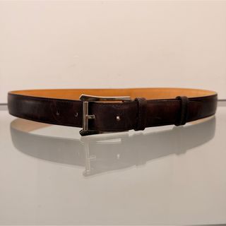 Brooks Brothers - 【USA製】Brooks Brothers レザーベルト 本革