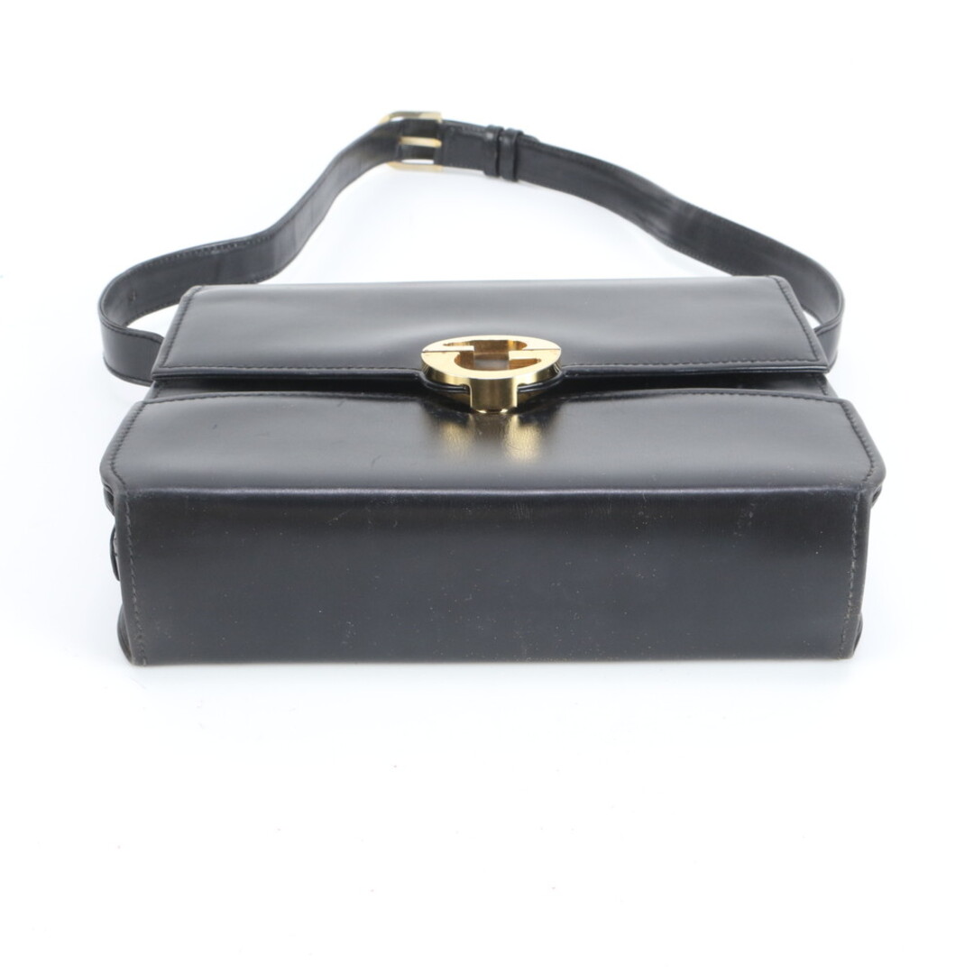 GUCCI - ヴィンテージ グッチ オールドグッチ レザー ショルダーバッグ