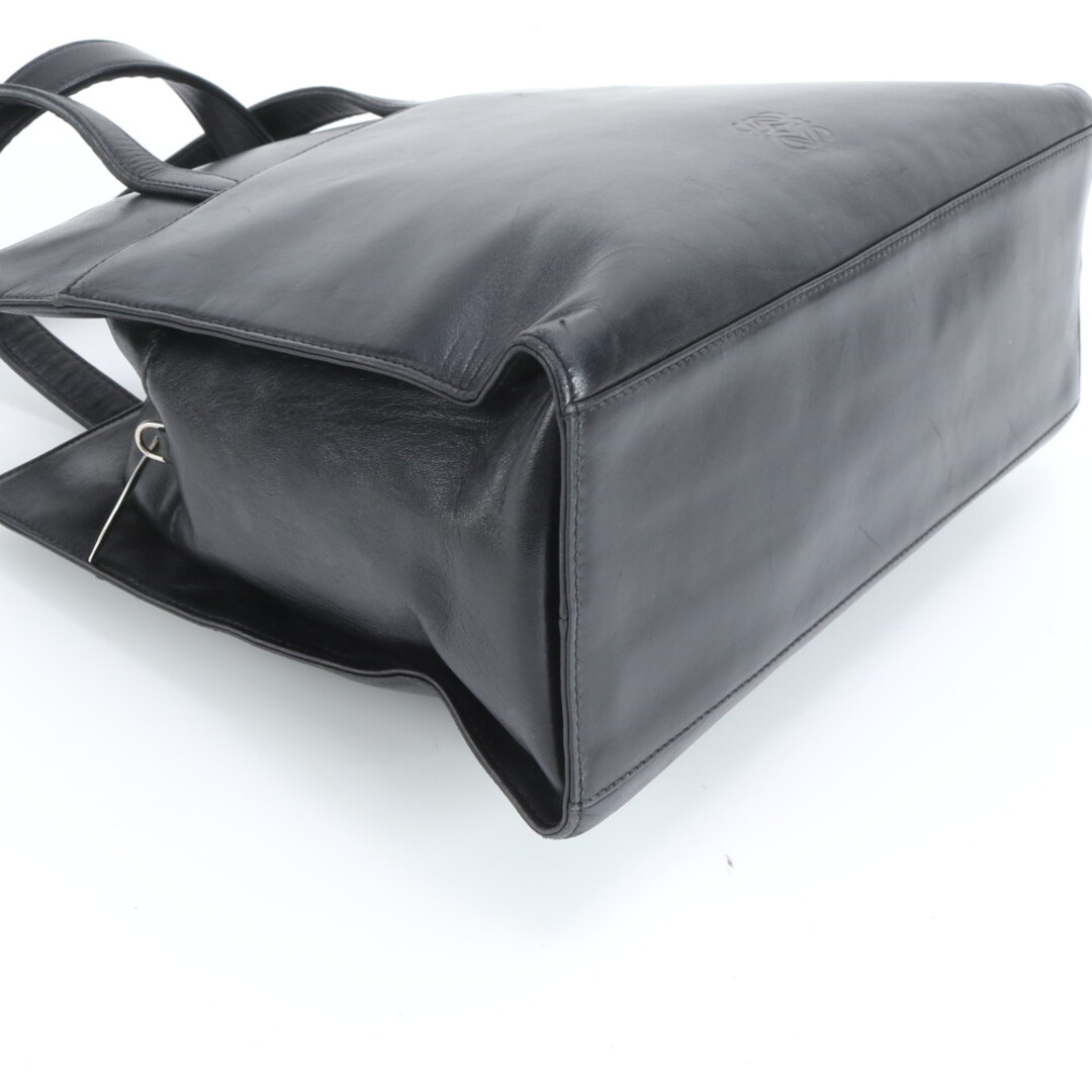 LOEWE - 美品 ロエベ アナグラム レザー ハンドバッグ トート 本革