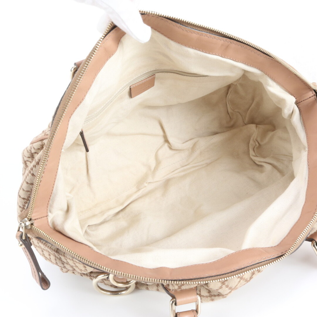 GUCCI - 美品 グッチ ディアマンテ スーキー ベージュ 223974 レザー