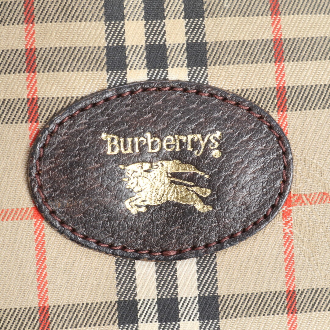 BURBERRY - バーバリー ノバ チェック レザー ナイロン セカンドバッグ