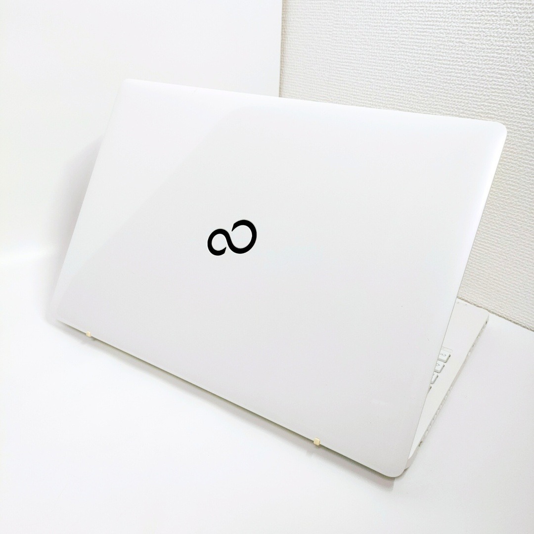 富士通 - Corei7✨️SSD/Win11/オフィス付き白ノートパソコン/DVD