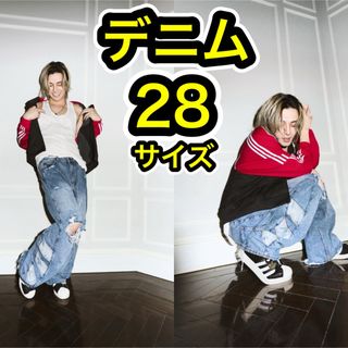 村正洋装 クラッシュデニムジーンズ 村正ヂーンズ キムタク着