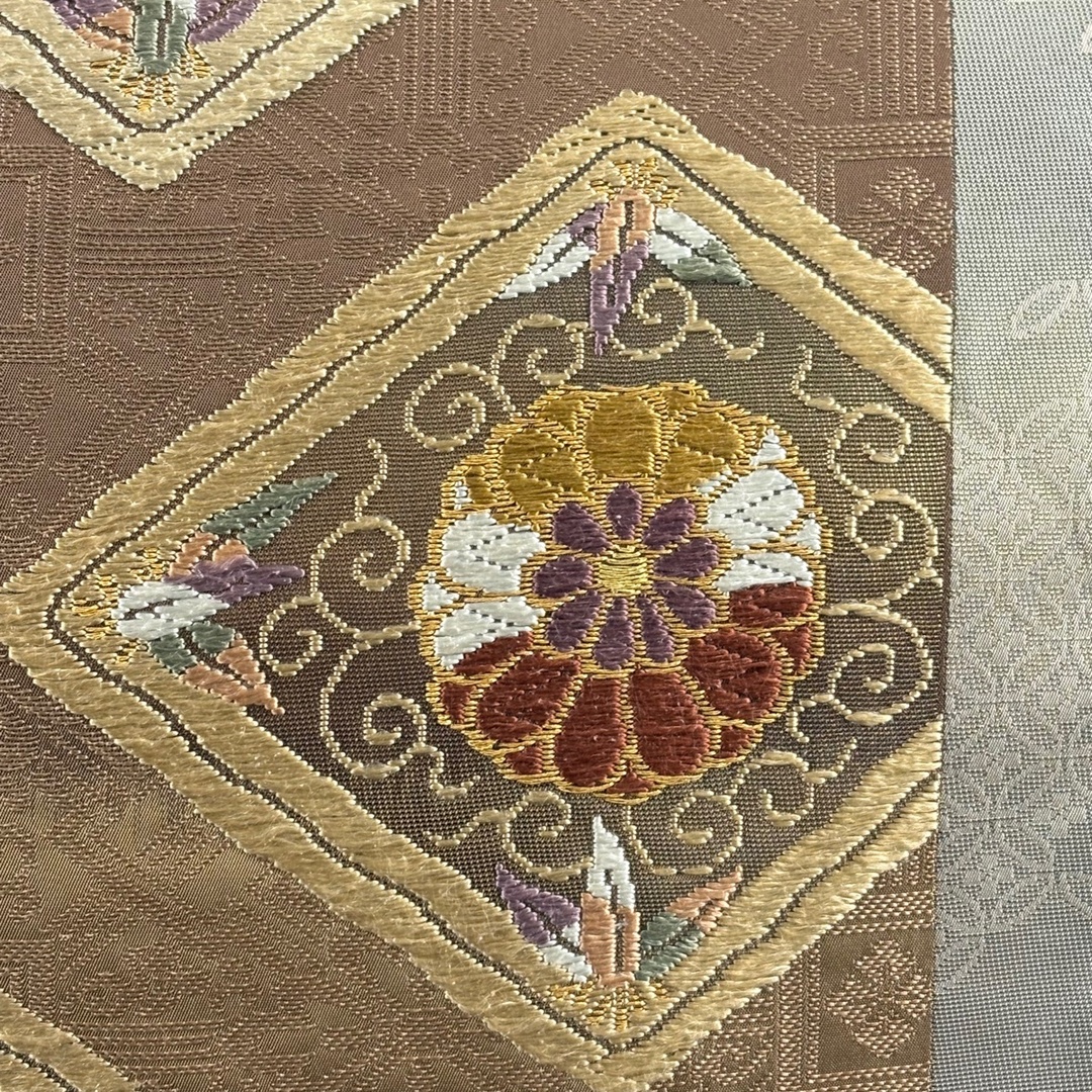 袋帯 名品 六通 正絹 【中古】の通販 by バイセル ラクマ店｜ラクマ