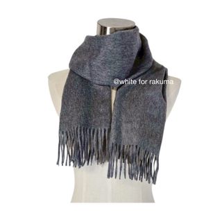 CHANEL - CHANEL(シャネル) マフラー美品 - 白×ライトグレー カメリア