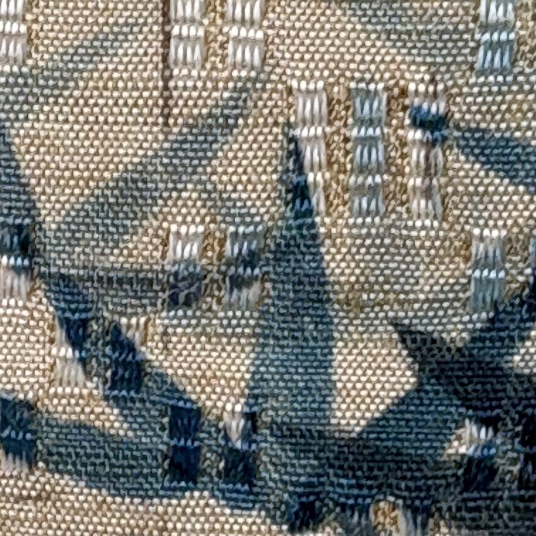 美品】 小紋 身丈161cm 裄丈66cm 正絹 逸品 【中古】の通販 by