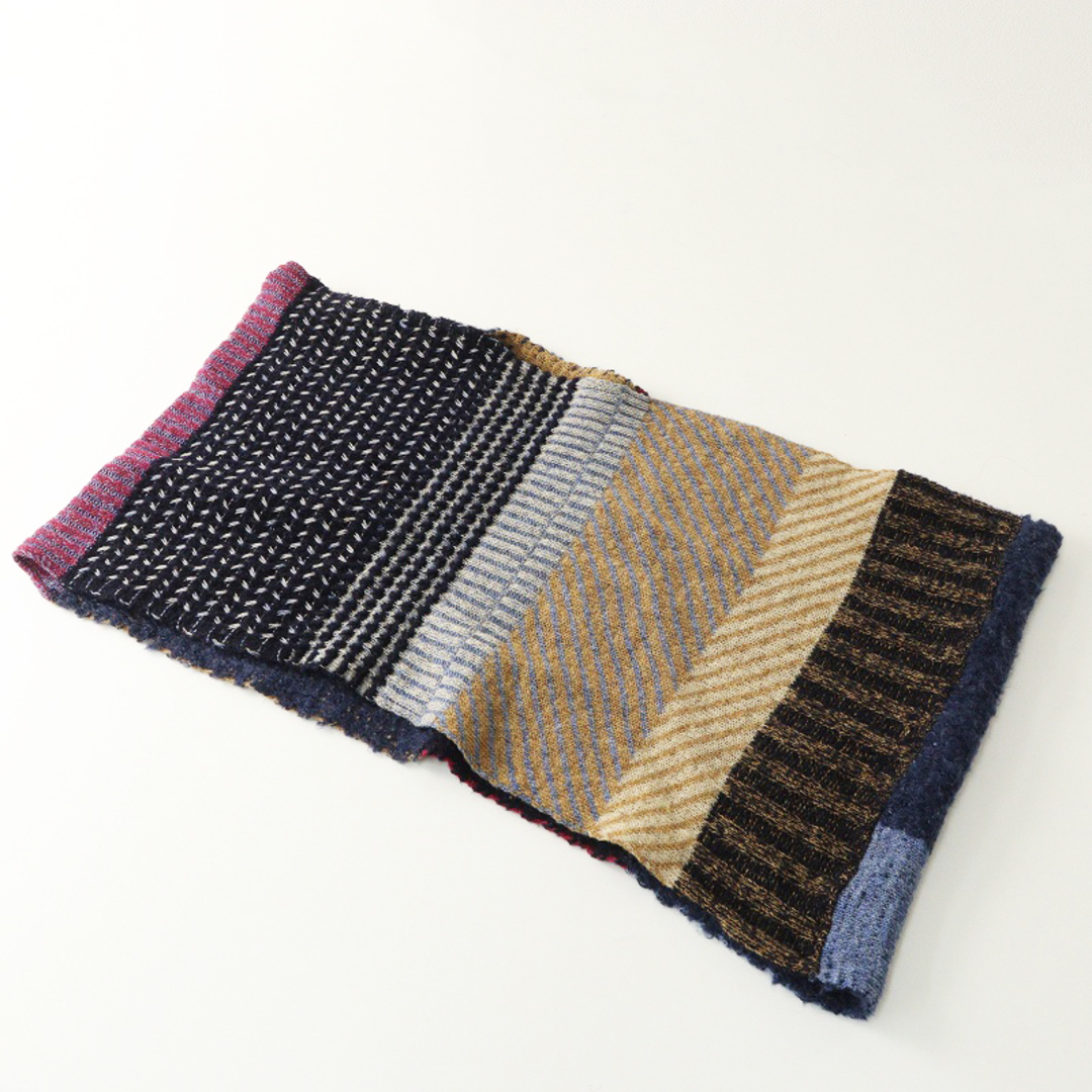 パラスパレス Pal'las Palace ヌメ nume パッチワーク ニット スヌード