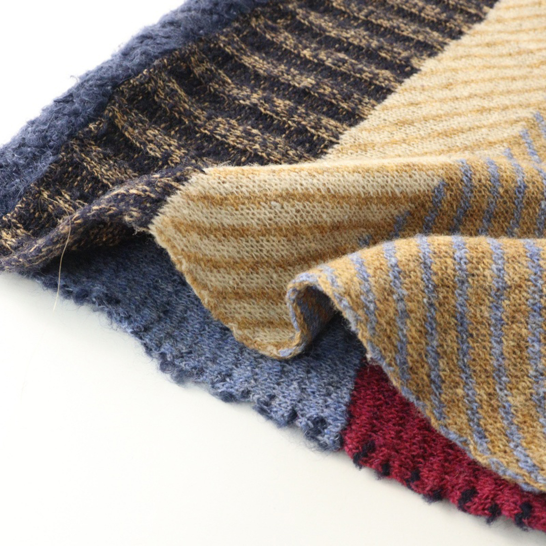 パラスパレス Pal'las Palace ヌメ nume パッチワーク ニット スヌード