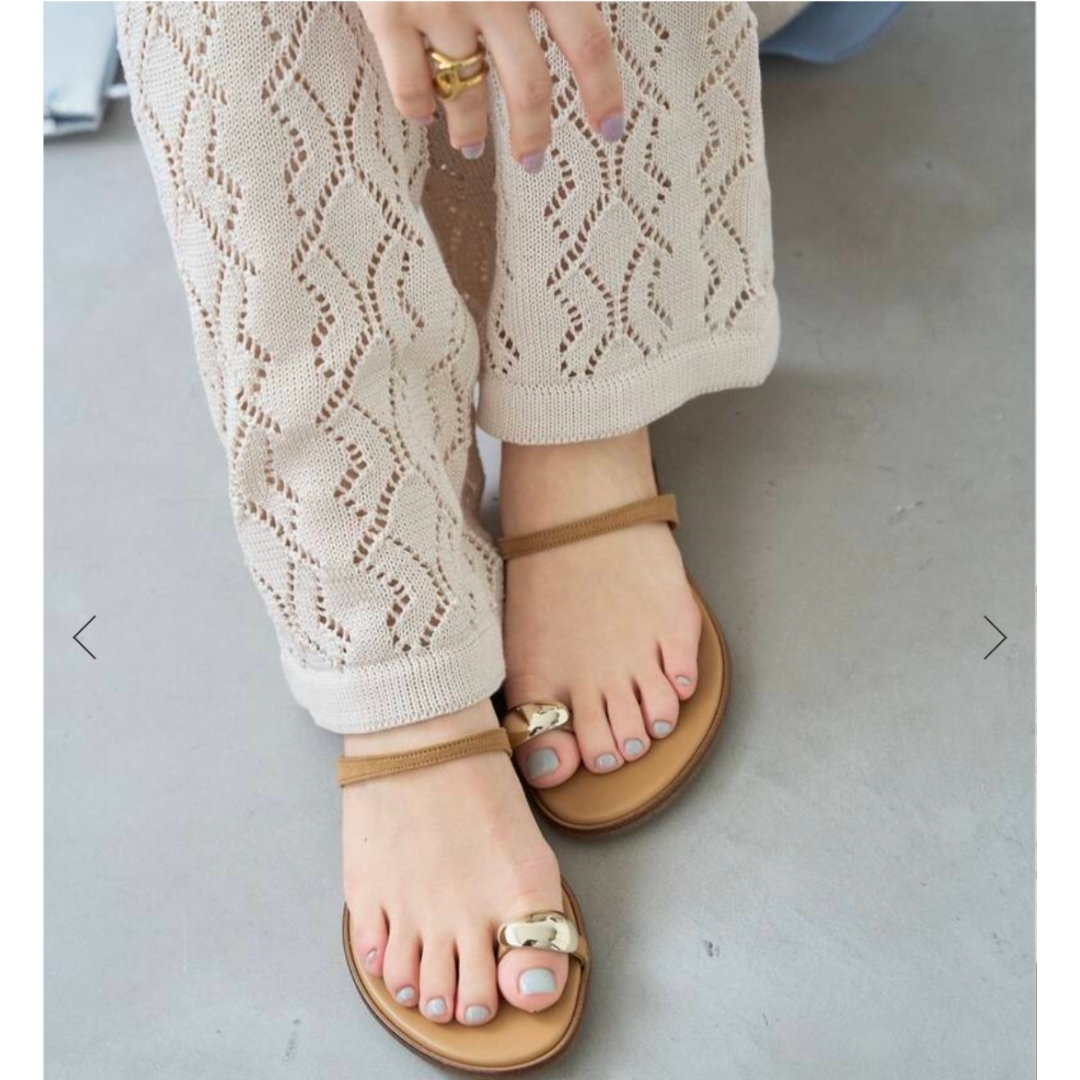 Le Talon - ルタロン メタルサムリングサンダル Mの通販 by ユナ's