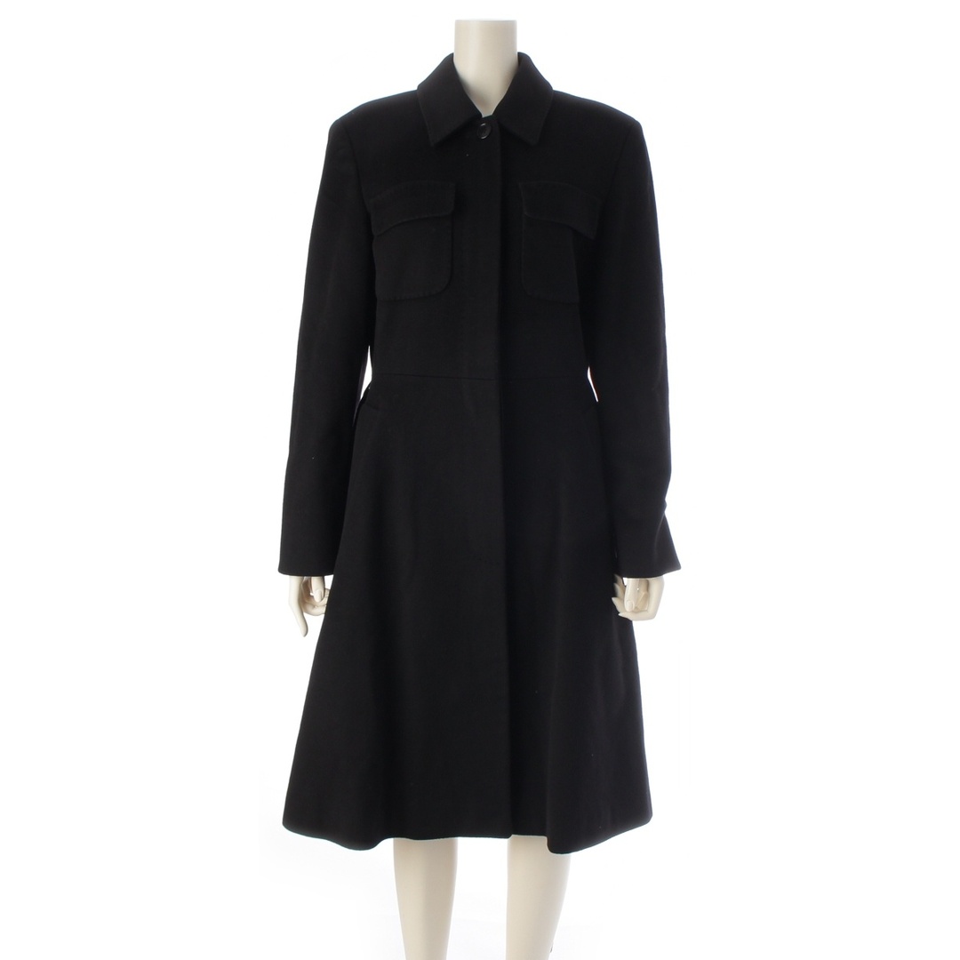 Max Mara - マックスマーラ ウール カシミヤ ベルテッド ロング ステン