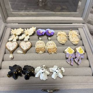 Angelic Pretty - Angelic Pretty チョコレート ベレー帽＋バレッタ＋