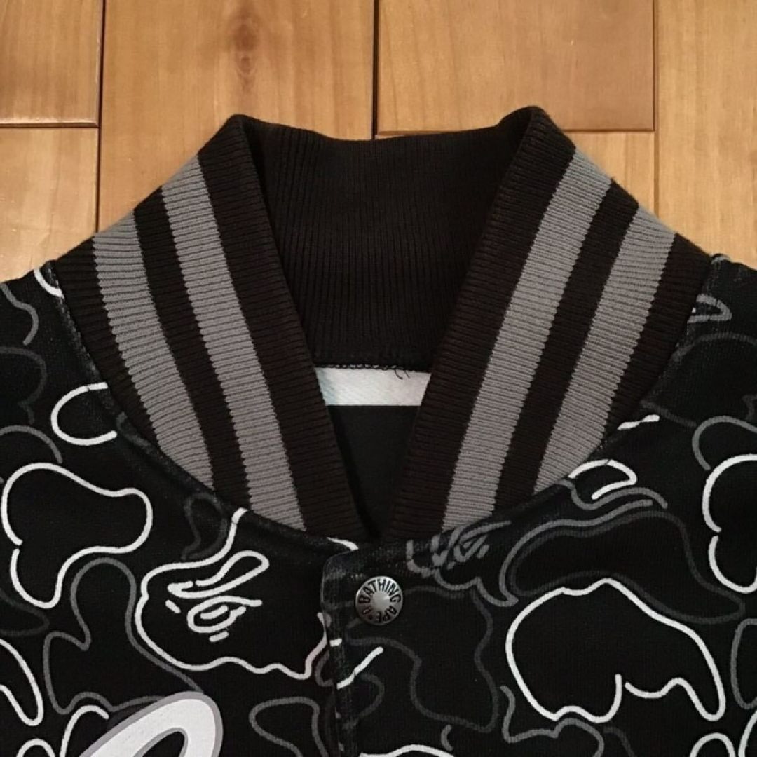 A BATHING APE - BAPE Neon Camo スウェット スタジャン a bathing ape