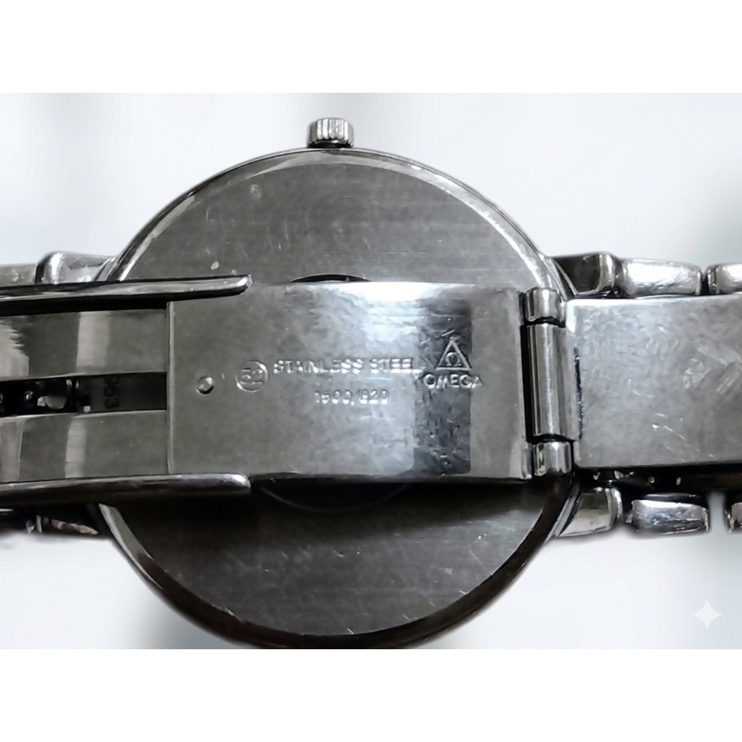 OMEGA - 【ほぼ未使用・電池交換済】OMEGA オメガ デビル クォーツ