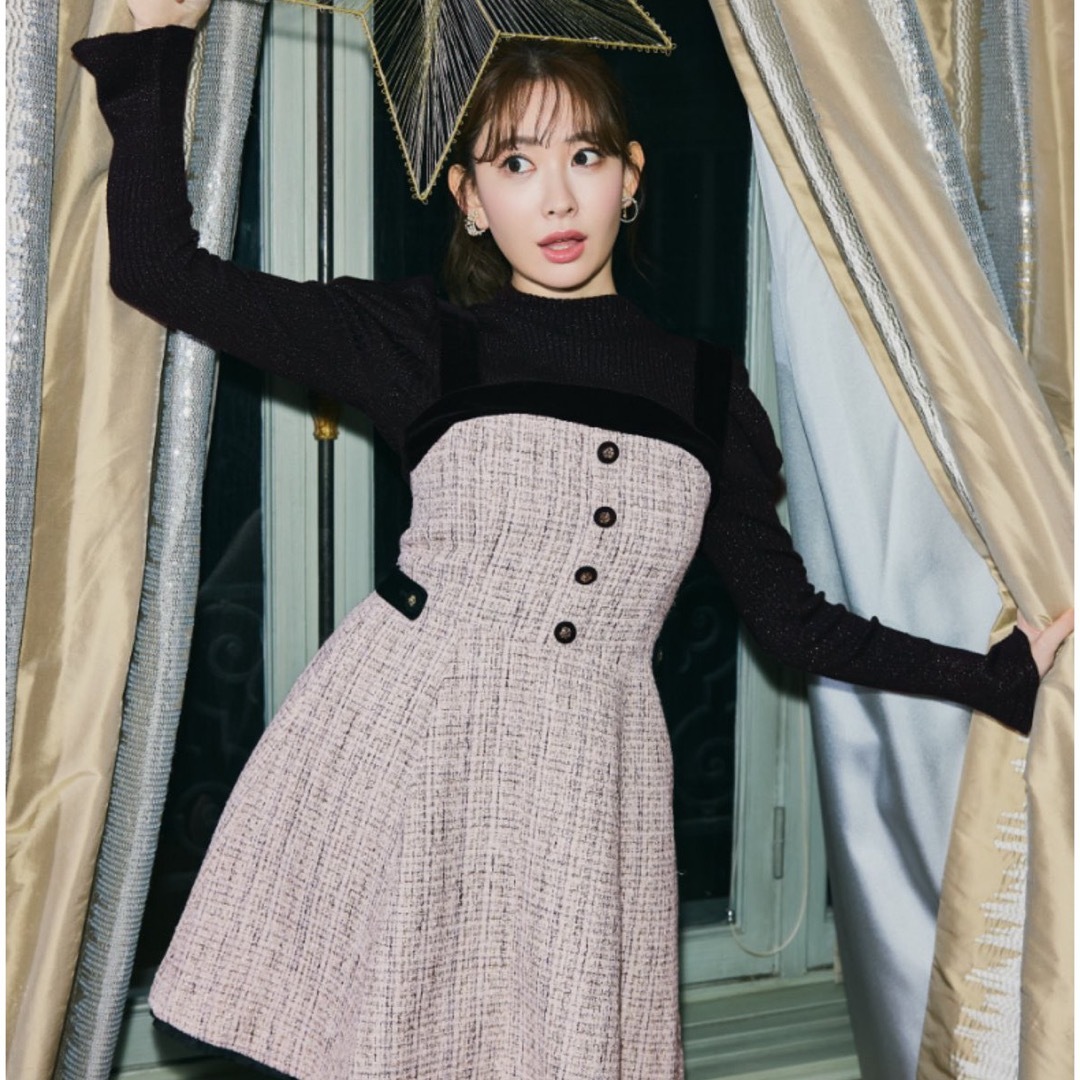 Her lip to - Herlipto Margaux Tweed Mini Dressの通販 by Salk's