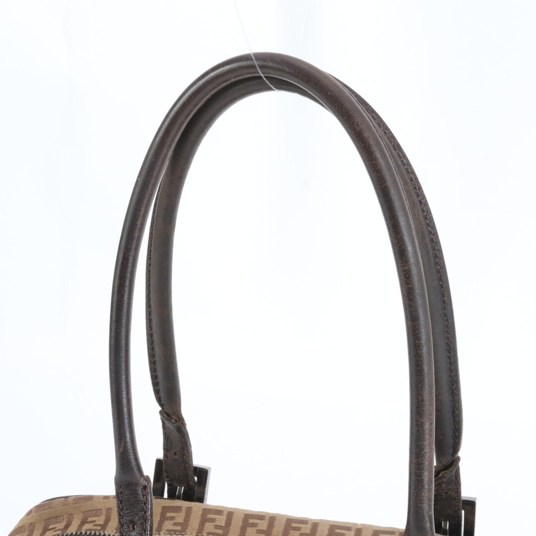 FENDI - フェンディ ズッキーノ FF レザー キャンバス トート バッグ