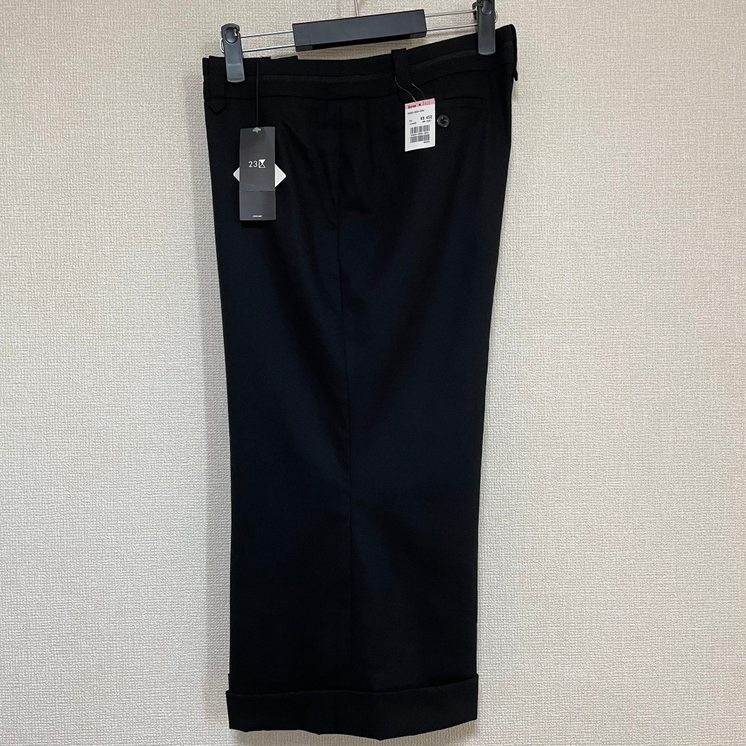 23区 - 新品 23区 黒 カシミア混パンツ 50 大きいサイズ オンワード