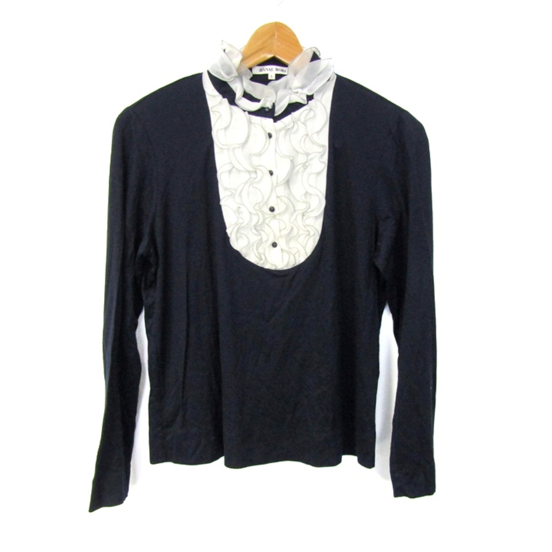 HANAE MORI - ハナエモリ カットソー シャツ トップス ドッキング