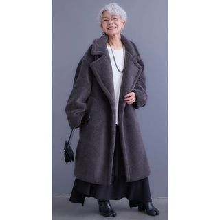 DRIES VAN NOTEN - 美品 ドリスヴァンノッテン フラワーシルクコートの