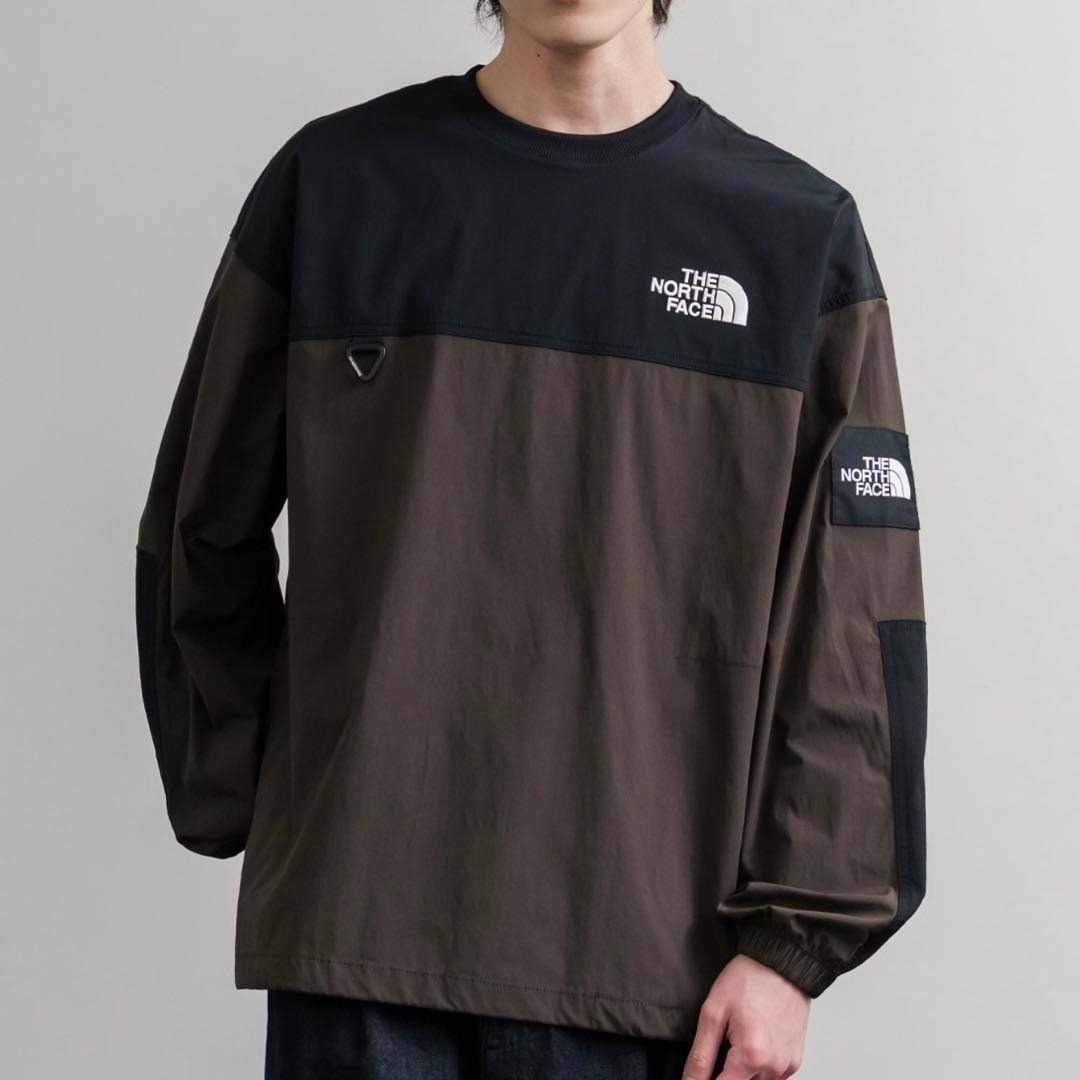 THE NORTH FACE - 【韓国限定】アルバニークルーネック ブラウン 黒