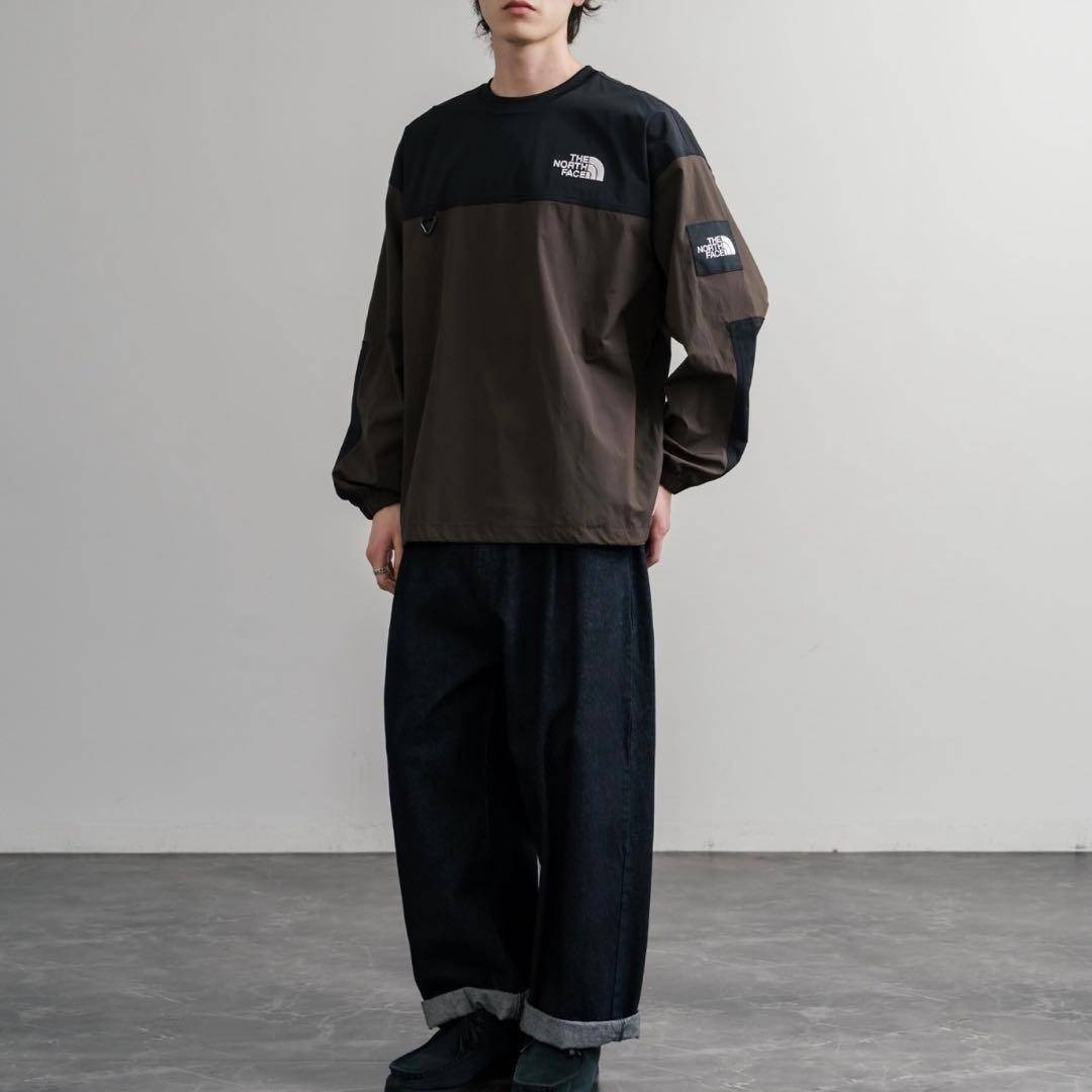 THE NORTH FACE - 【韓国限定】アルバニークルーネック ブラウン 黒