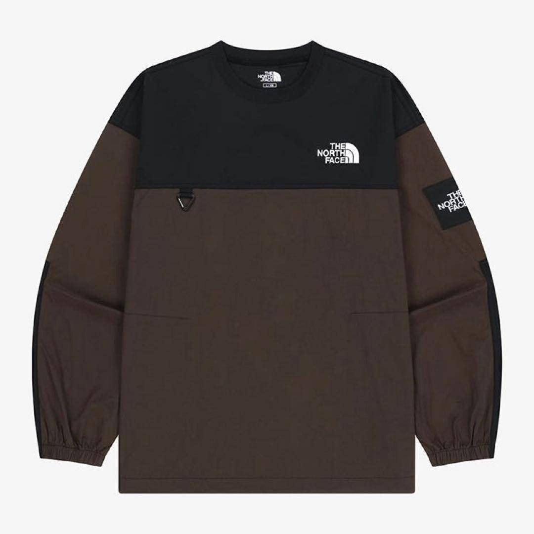 THE NORTH FACE - 【韓国限定】アルバニークルーネック ブラウン 黒