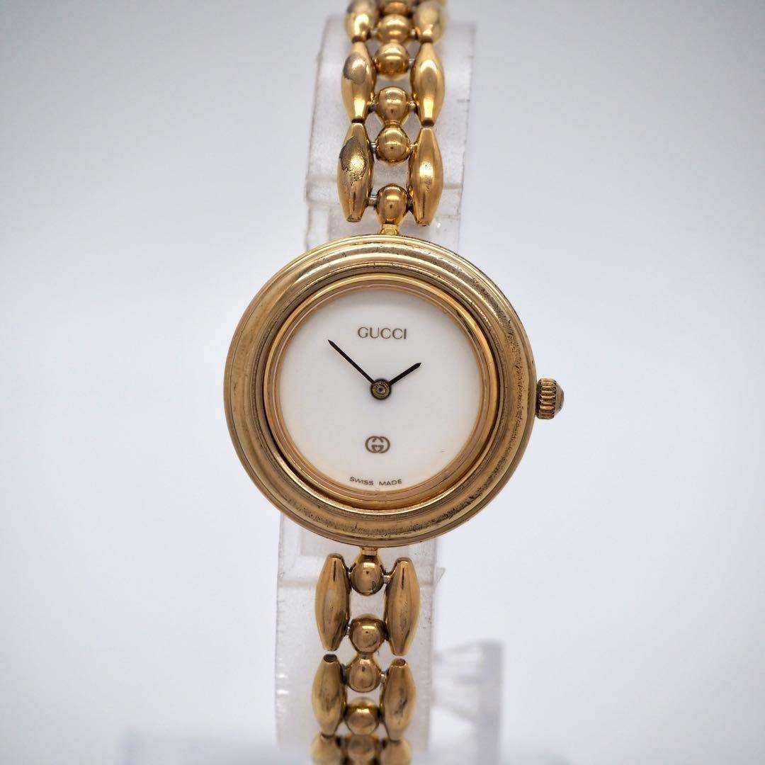GUCCI - 249 稼働 GUCCI 時計 レディース チェンジベゼル 新品ベゼル 5