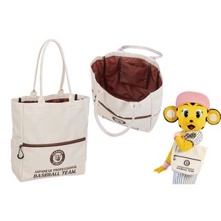 つば九郎 芸術の秋 L字チャックポーチ（さけび）東京ヤクルト