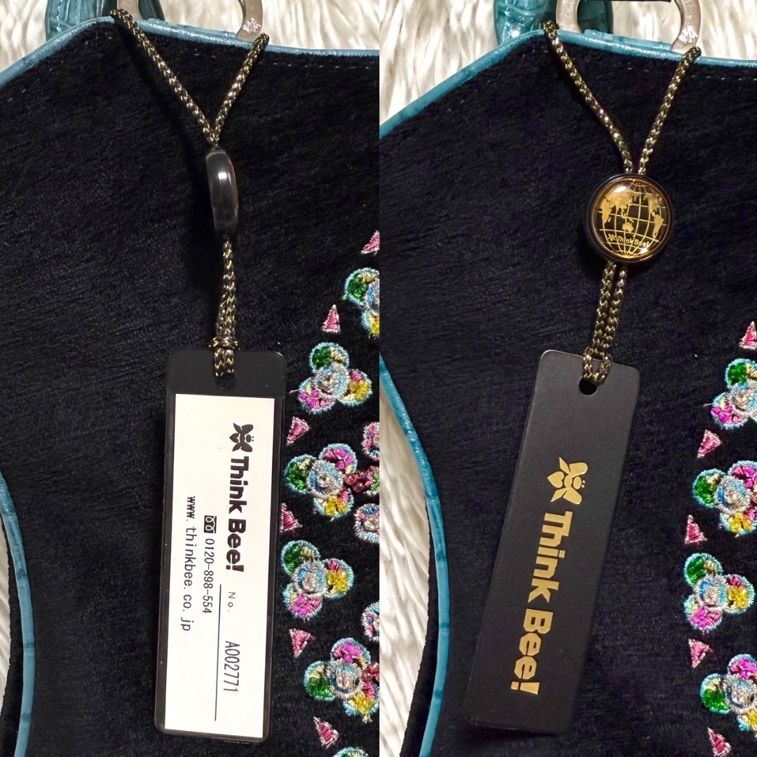 Think Bee! - 新品タグ付 シンクビー ノートルダム バッグ ブルー