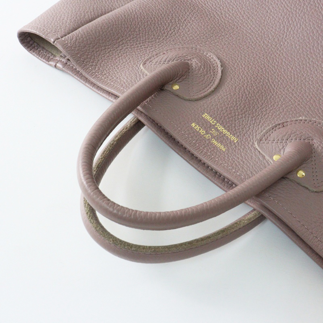 ヤングアンドオルセン YOUNG & OLSEN EMBOSSED LEATHER TOTE M/ANTLER