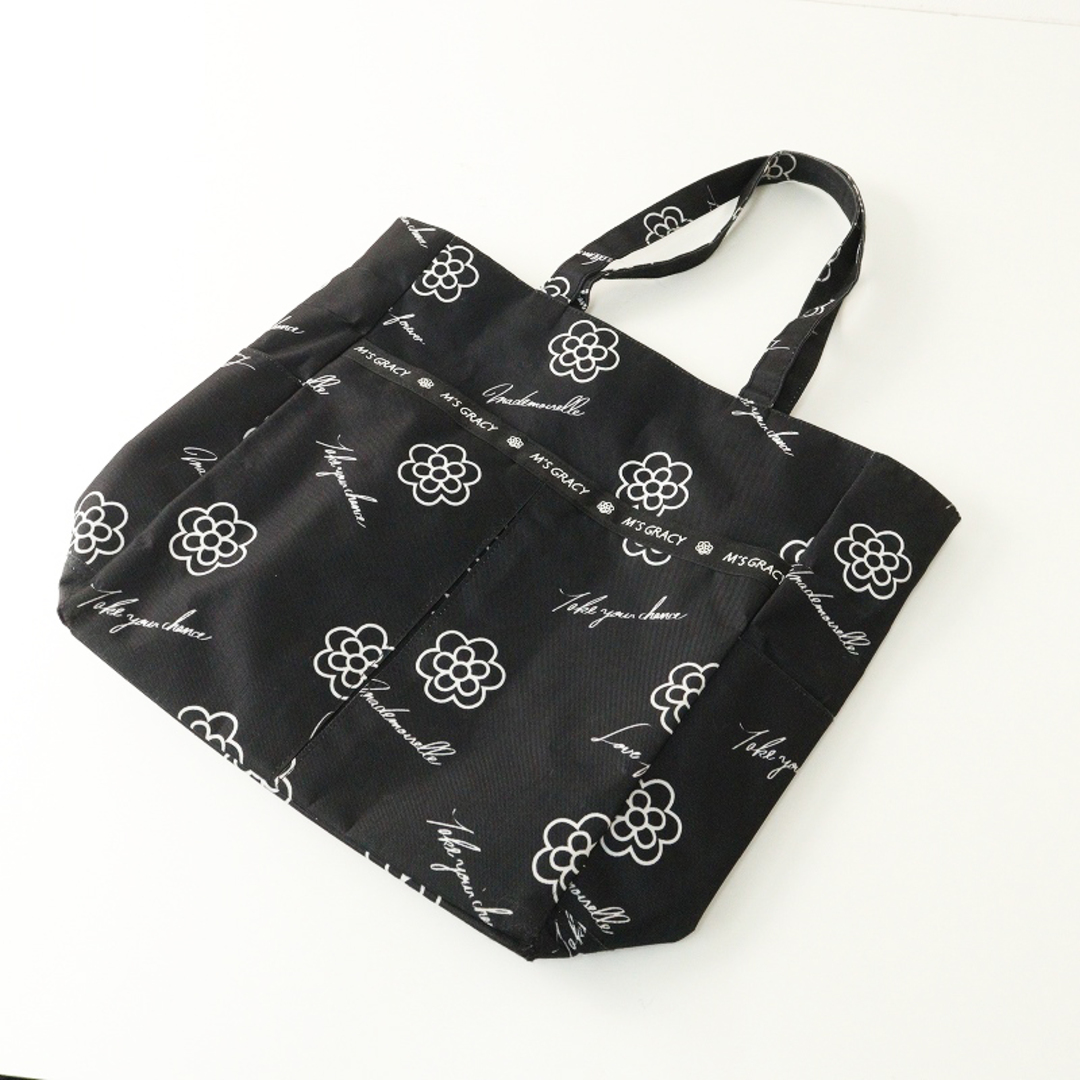 M'S GRACY - エムズグレイシー M'S GRACY 軽量カメリアプリントトート