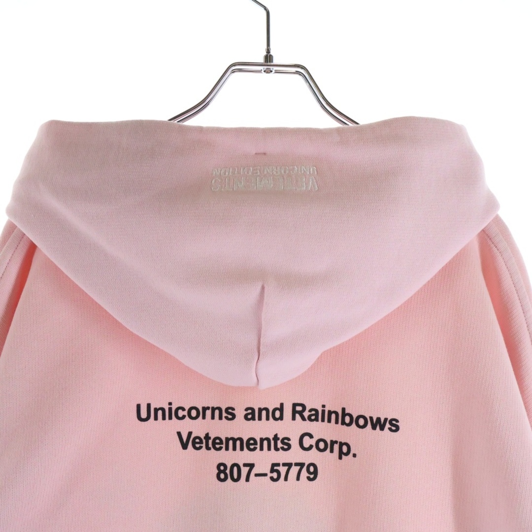VETEMENTS ヴェトモン MAGIC UNICORN HOODIE マジックユニコーン プル