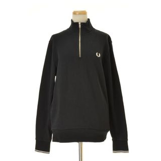 FRED PERRY - FRED PERRY Half Zip Pullover ベロア素材 レディースの